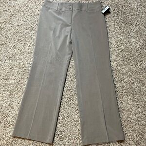NWT AB Studio Gray Boot Cut Pants